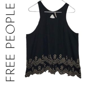 Free People Toosalosa Slub Attina Tunic Tank Top